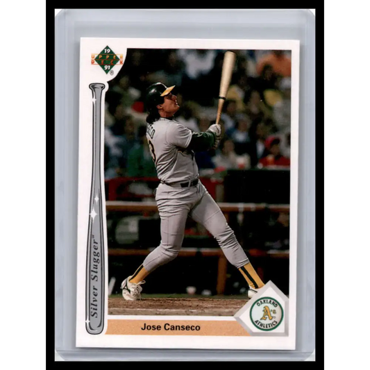 1991 Upper Deck #SS4 Jose Canseco NM-MT Oakland Athletics Baseball Card Image 1