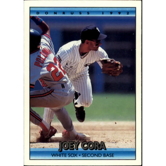 1992 Donruss #108 Joey Cora NM-MT Chicago White Sox Baseball Card Image 1