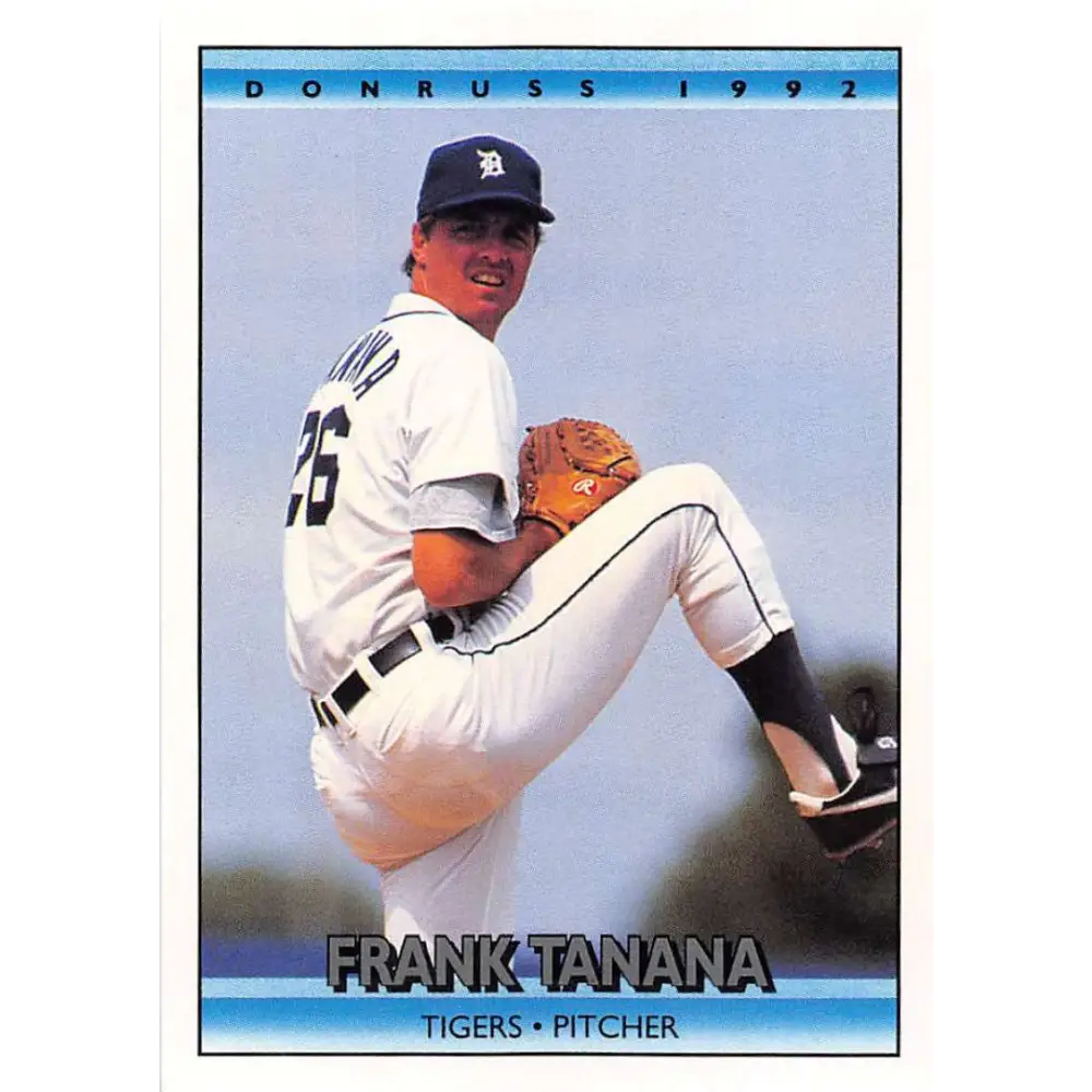 1992 Donruss #111 Frank Tanana NM-MT Detroit Tigers Baseball Card Image 1