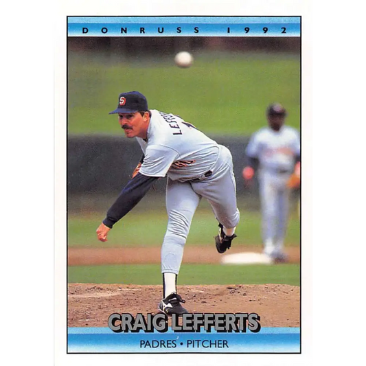 1992 Donruss #162 Craig Lefferts NM-MT San Diego Padres Baseball Card Image 1
