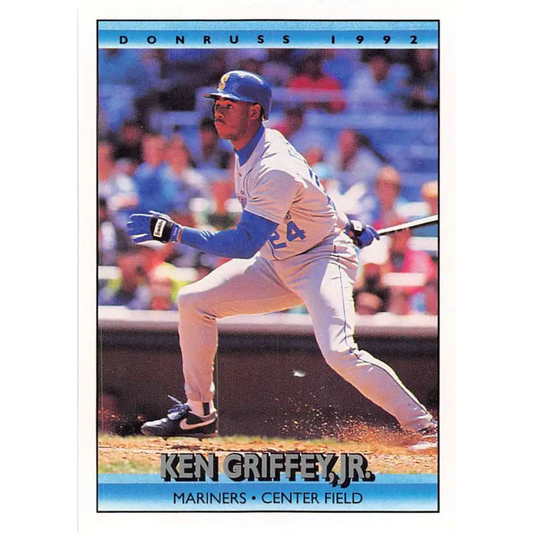 1992 Donruss #165 Ken Griffey Jr. NM-MT Seattle Mariners Baseball Card Image 1