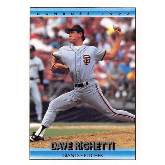 1992 Donruss #174 Dave Righetti NM-MT San Francisco Giants Baseball Card Image 1