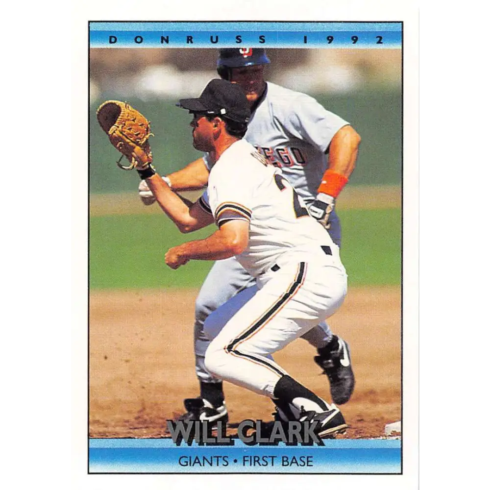1992 Donruss #214 Will Clark NM-MT San Francisco Giants Baseball Card Image 1