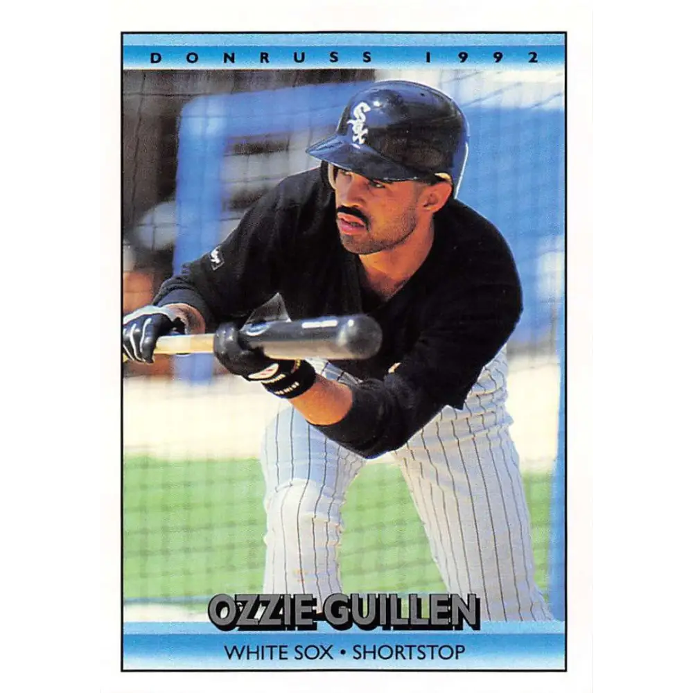 1992 Donruss #229 Ozzie Guillen NM-MT Chicago White Sox Baseball Card Image 1