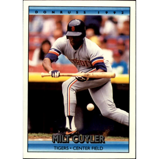 1992 Donruss #232 Milt Cuyler NM-MT Detroit Tigers Baseball Card Image 1