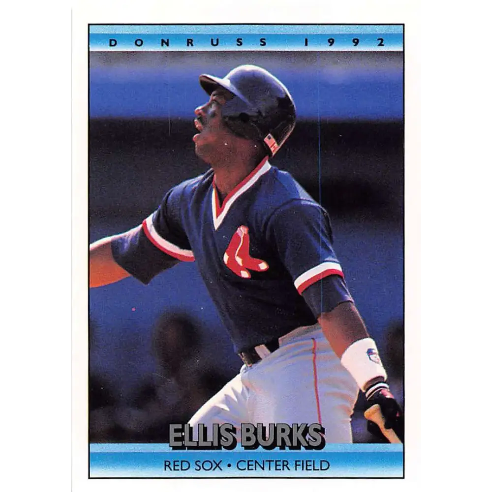 1992 Donruss #234 Ellis Burks NM-MT Boston Red Sox Baseball Card Image 1
