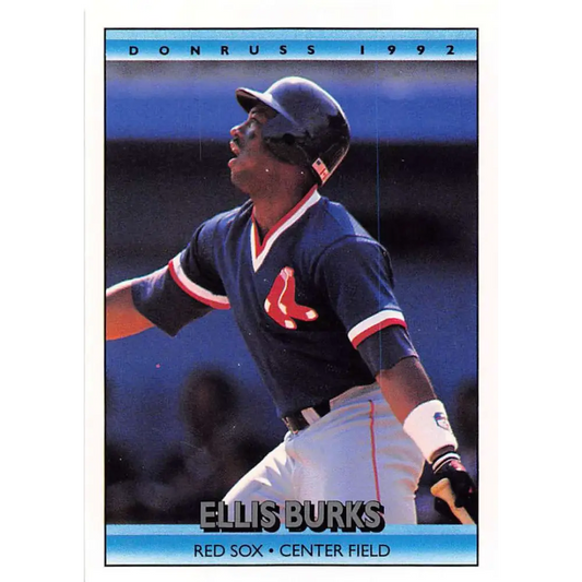 1992 Donruss #234 Ellis Burks NM-MT Boston Red Sox Baseball Card Image 1