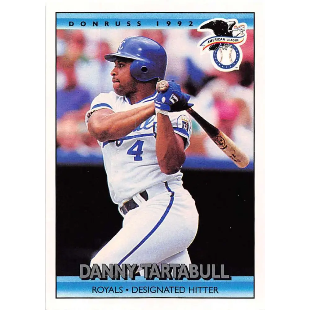 1992 Donruss #26 Danny Tartabull AS NM-MT Kansas City Royals Baseball Card Image 1