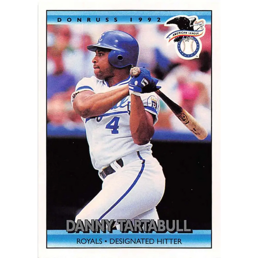1992 Donruss #26 Danny Tartabull AS NM-MT Kansas City Royals Baseball Card Image 1