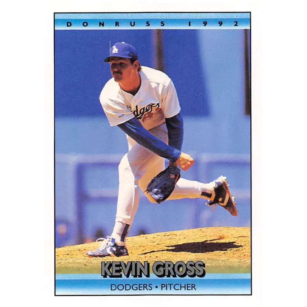 1992 Donruss #279 Kevin Gross NM-MT Los Angeles Dodgers Baseball Card Image 1