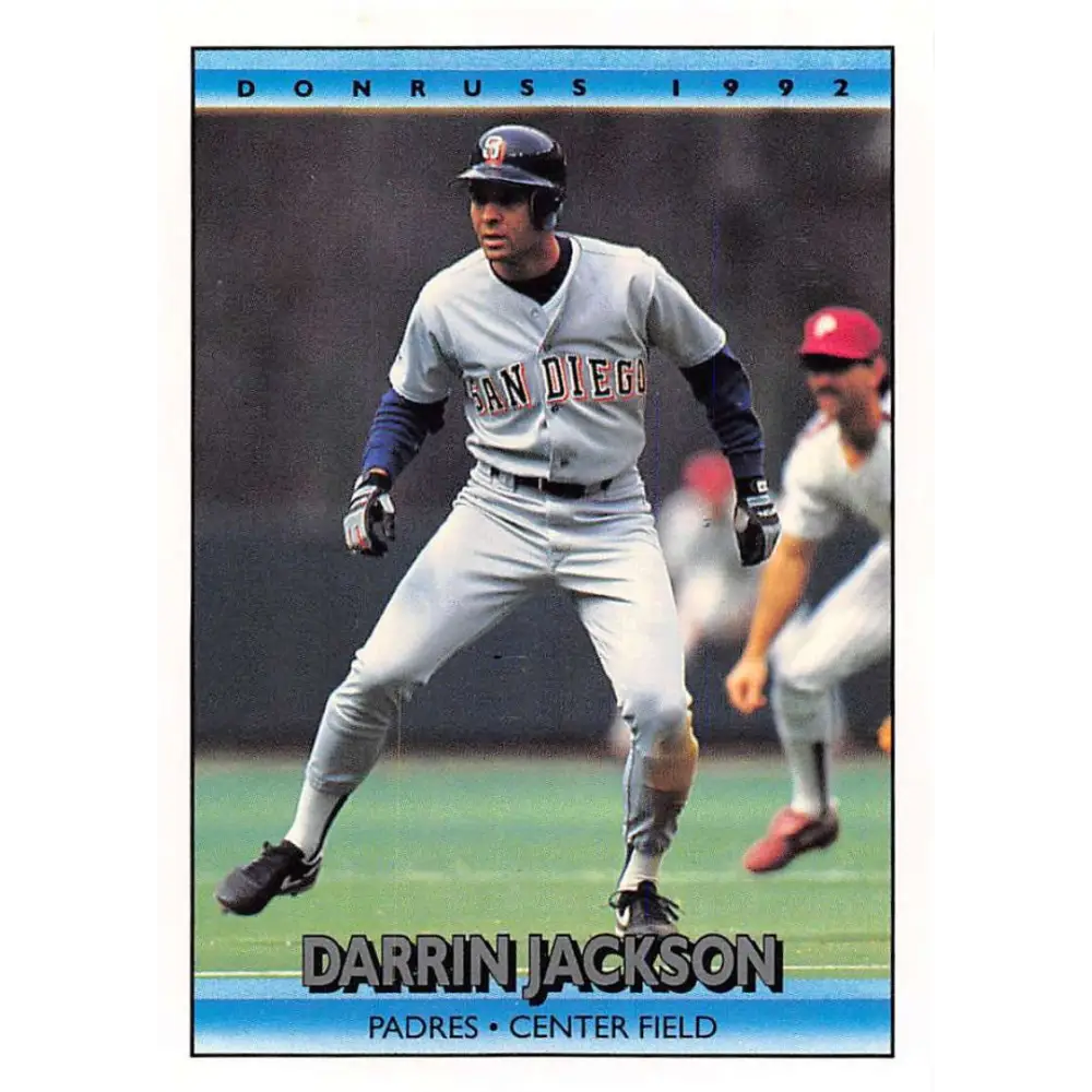 1992 Donruss #292 Darrin Jackson NM-MT San Diego Padres Baseball Card Image 1
