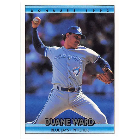 1992 Donruss #308 Duane Ward NM-MT Toronto Blue Jays Baseball Card Image 1