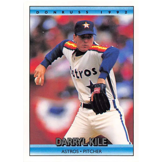 1992 Donruss #309 Darryl Kile NM-MT Houston Astros Baseball Card Image 1
