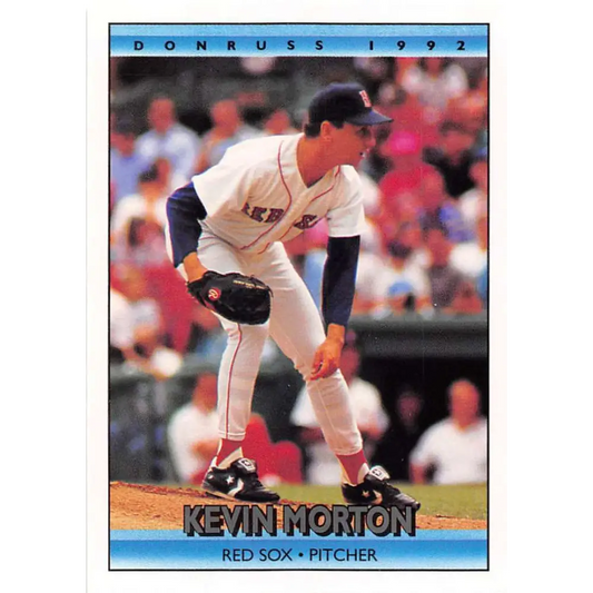 1992 Donruss #330 Kevin Morton NM-MT Boston Red Sox Baseball Card Image 1