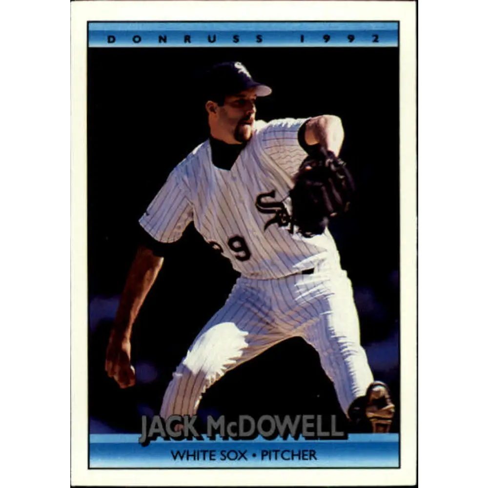 1992 Donruss #352 Jack McDowell NM-MT Chicago White Sox Baseball Card Image 1