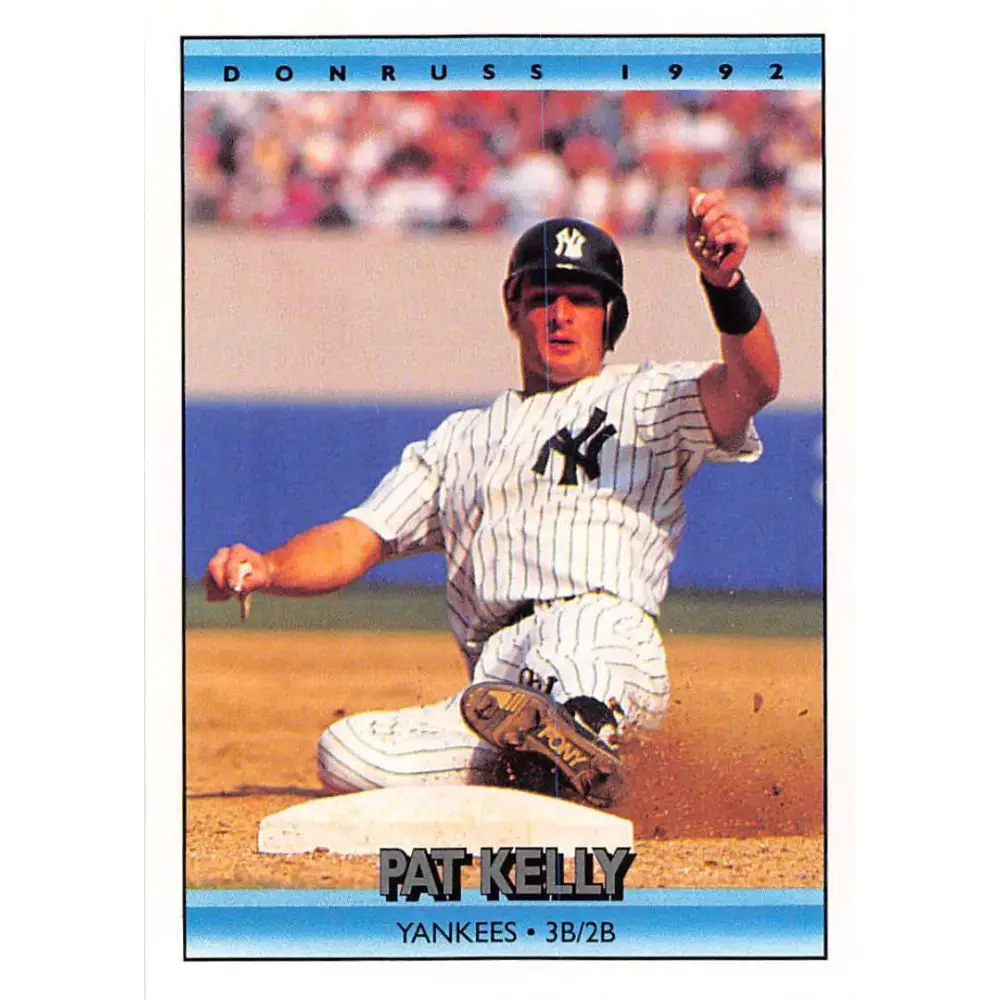 1992 Donruss #370 Pat Kelly NM-MT New York Yankees Baseball Card Image 1