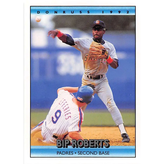 1992 Donruss #371 Bip Roberts NM-MT San Diego Padres Baseball Card Image 1
