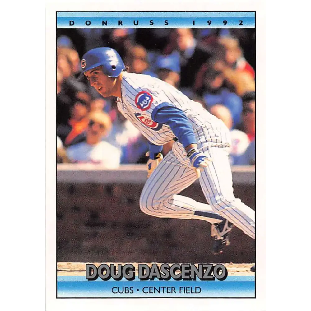 1992 Donruss #38 Doug Dascenzo NM-MT Chicago Cubs Baseball Card Image 1