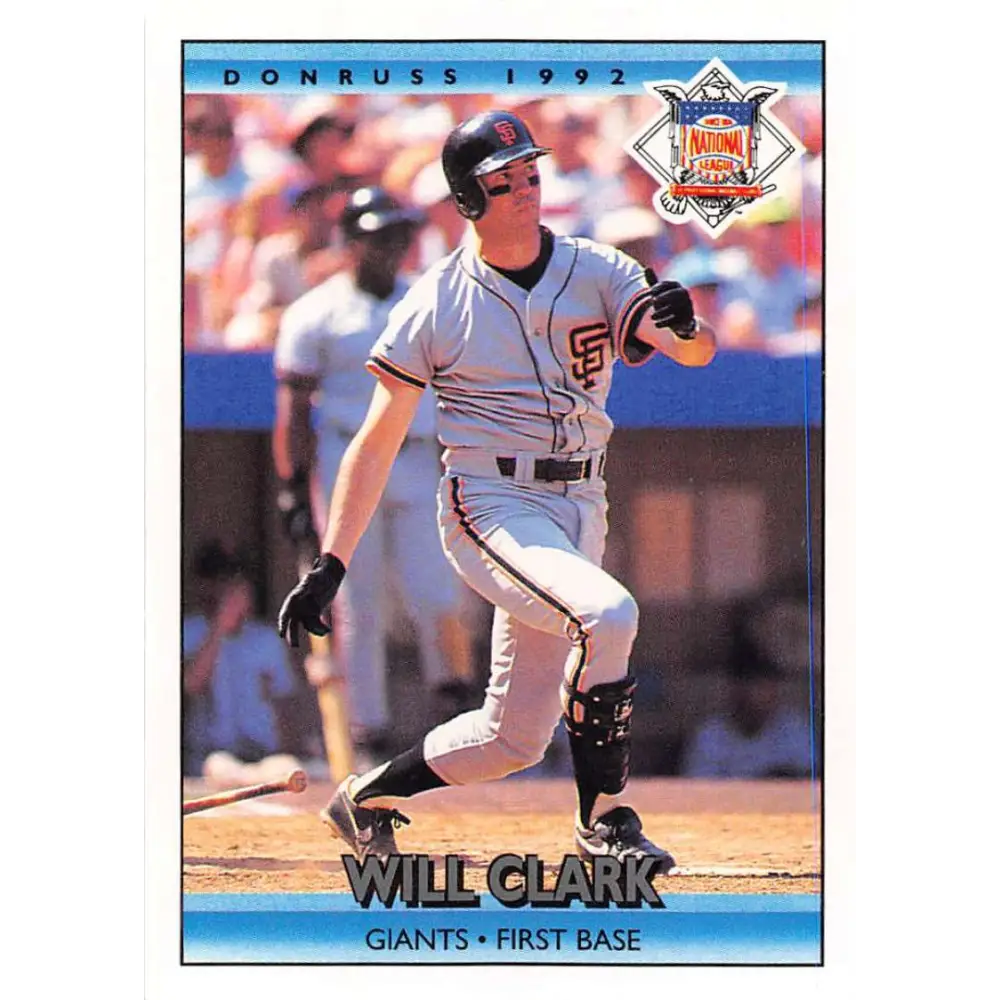 1992 Donruss #428 Will Clark AS NM-MT San Francisco Giants Baseball Card Image 1