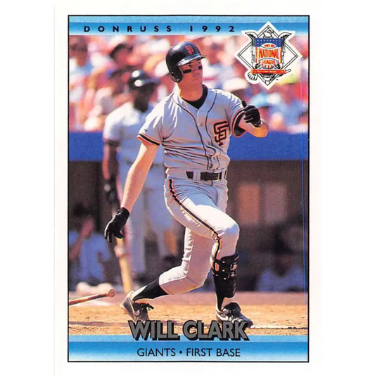 1992 Donruss #428 Will Clark AS NM-MT San Francisco Giants Baseball Card Image 1