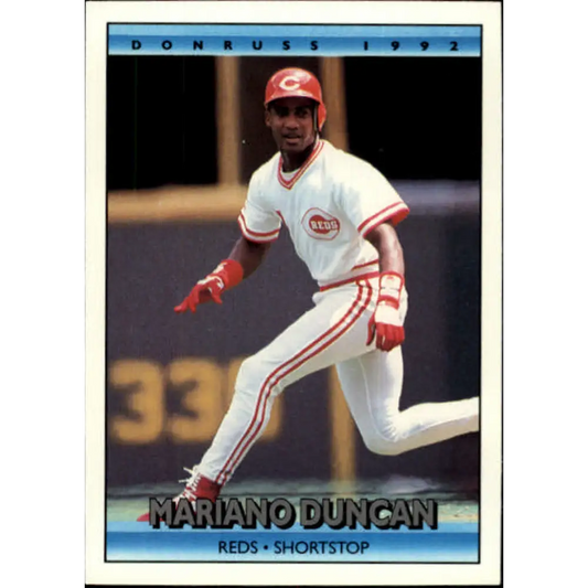 1992 Donruss #540 Mariano Duncan NM-MT Cincinnati Reds Baseball Card Image 1