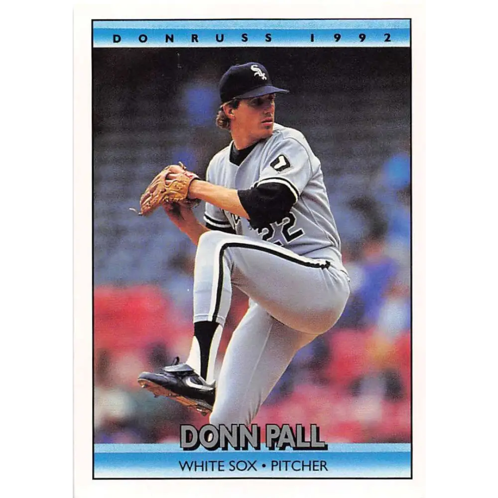 1992 Donruss #56 Donn Pall NM-MT Chicago White Sox Baseball Card Image 1