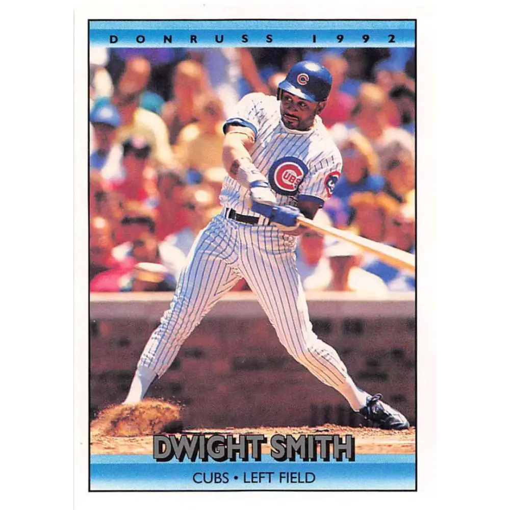 1992 Donruss #561 Dwight Smith NM-MT Chicago Cubs Baseball Card Image 1