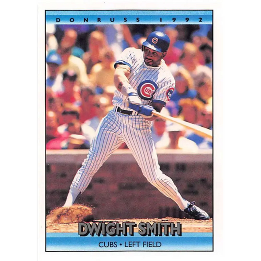 1992 Donruss #561 Dwight Smith NM-MT Chicago Cubs Baseball Card Image 1