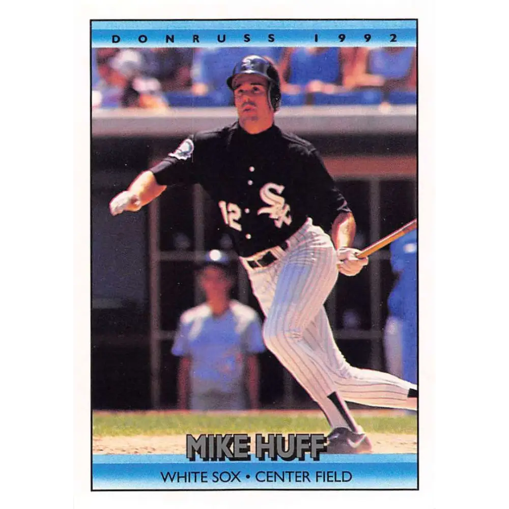 1992 Donruss #579 Mike Huff NM-MT Chicago White Sox Baseball Card Image 1