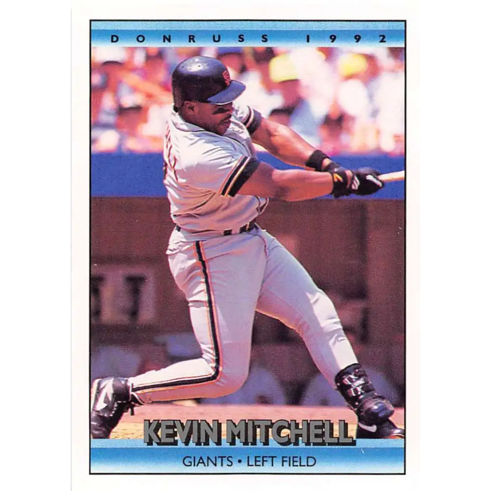 1992 Donruss #583 Kevin Mitchell NM-MT San Francisco Giants Baseball Card Image 1
