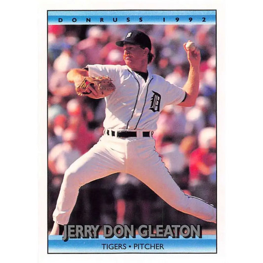 1992 Donruss #607 Jerry Don Gleaton NM-MT Detroit Tigers Baseball Card Image 1