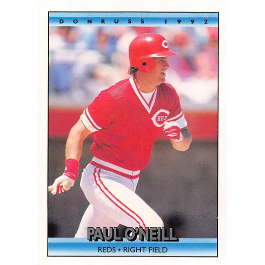 1992 Donruss #63 Paul O'Neill NM-MT Cincinnati Reds Baseball Card Image 1
