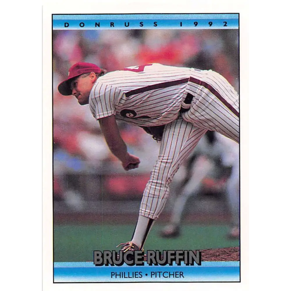1992 Donruss #680 Bruce Ruffin NM-MT Philadelphia Phillies Baseball Card Image 1