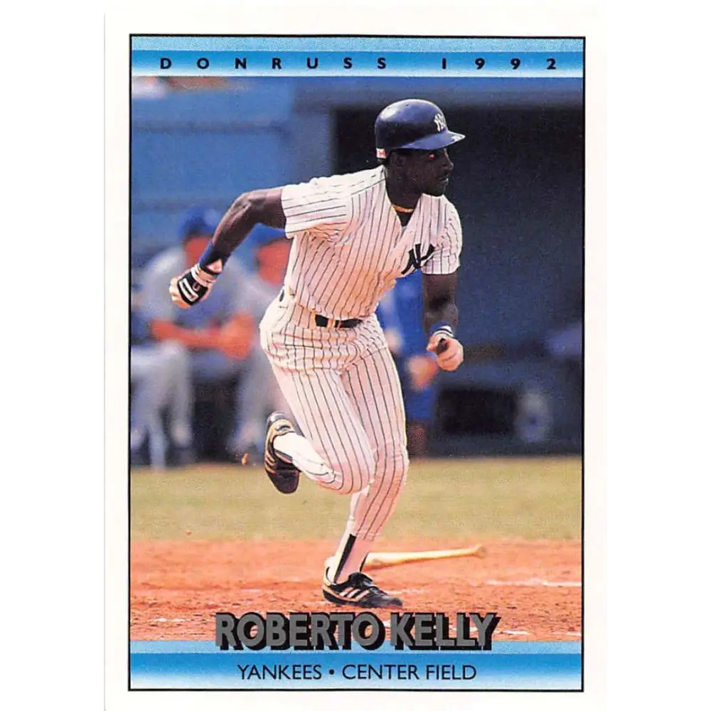 1992 Donruss #73 Roberto Kelly NM-MT New York Yankees Baseball Card Image 1