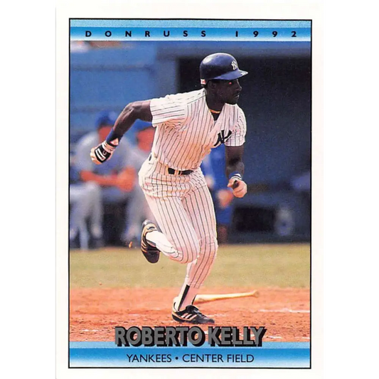 1992 Donruss #73 Roberto Kelly NM-MT New York Yankees Baseball Card Image 1