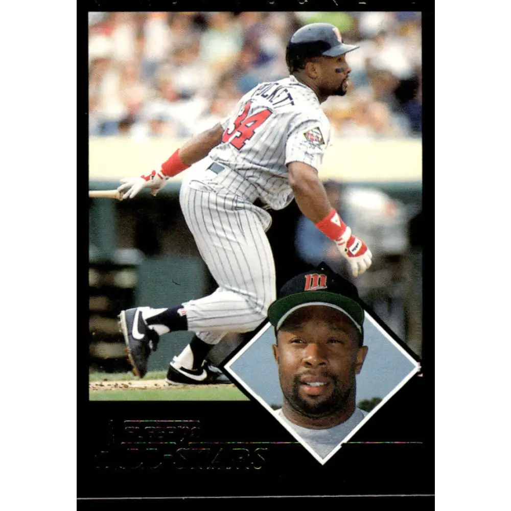 1992 Fleer #22 Kirby Puckett EX/NM Minnesota Twins Baseball Card Image 1
