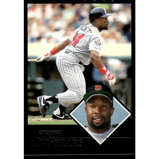 1992 Fleer #22 Kirby Puckett EX/NM Minnesota Twins Baseball Card Image 1