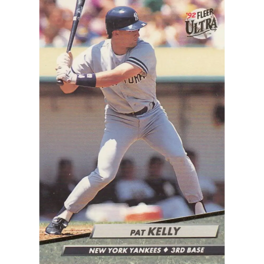 1992 Fleer Ultra #102 Pat Kelly NM-MT New York Yankees Baseball Card Image 1
