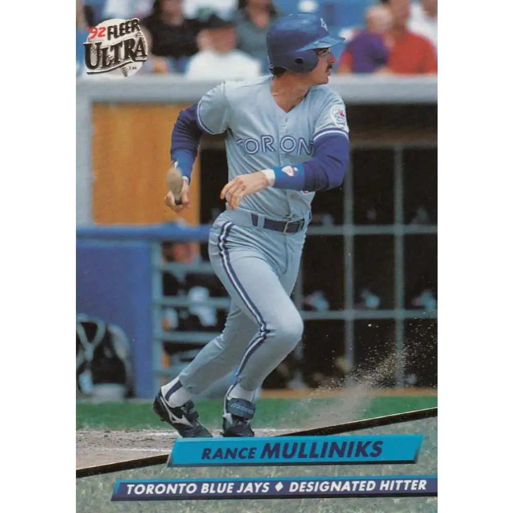 1992 Fleer Ultra #149 Rance Mulliniks NM-MT Toronto Blue Jays Baseball Card Image 1
