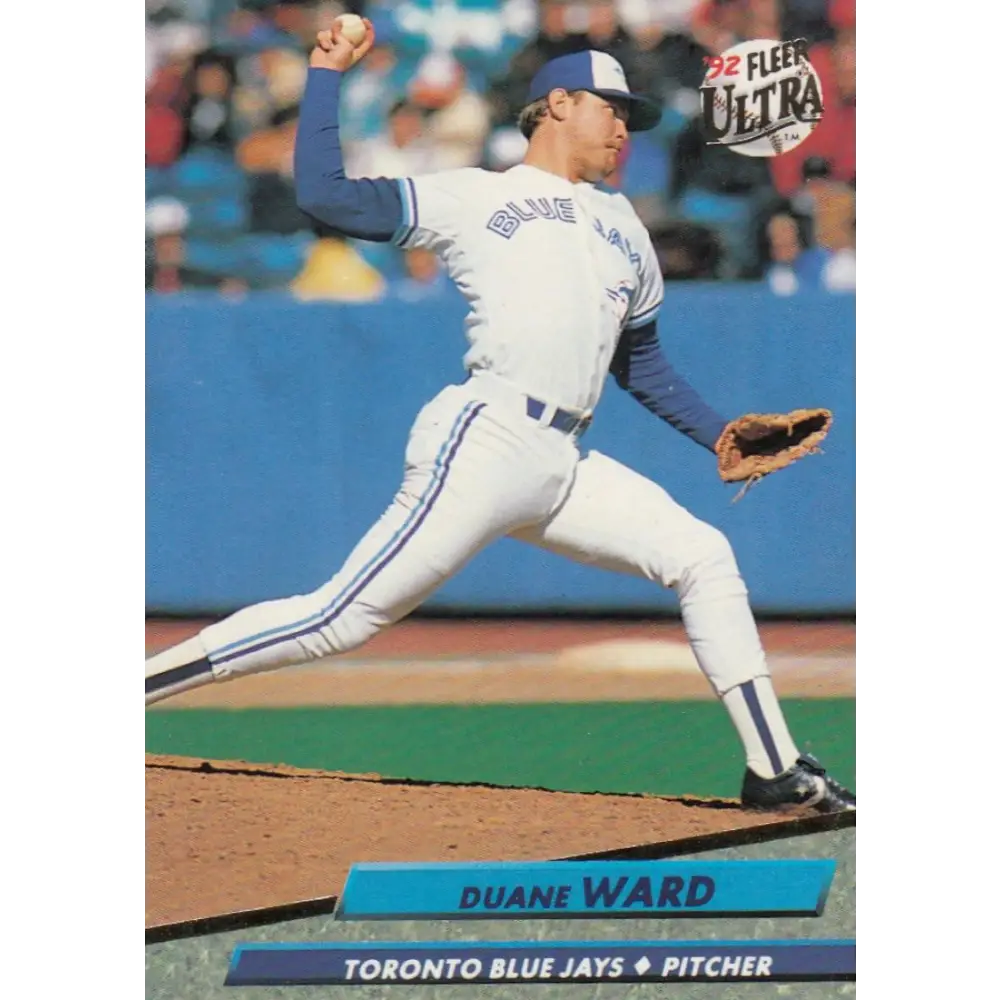 1992 Fleer Ultra #154 Duane Ward NM-MT Toronto Blue Jays Baseball Card Image 1