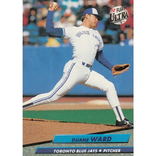 1992 Fleer Ultra #154 Duane Ward NM-MT Toronto Blue Jays Baseball Card Image 1