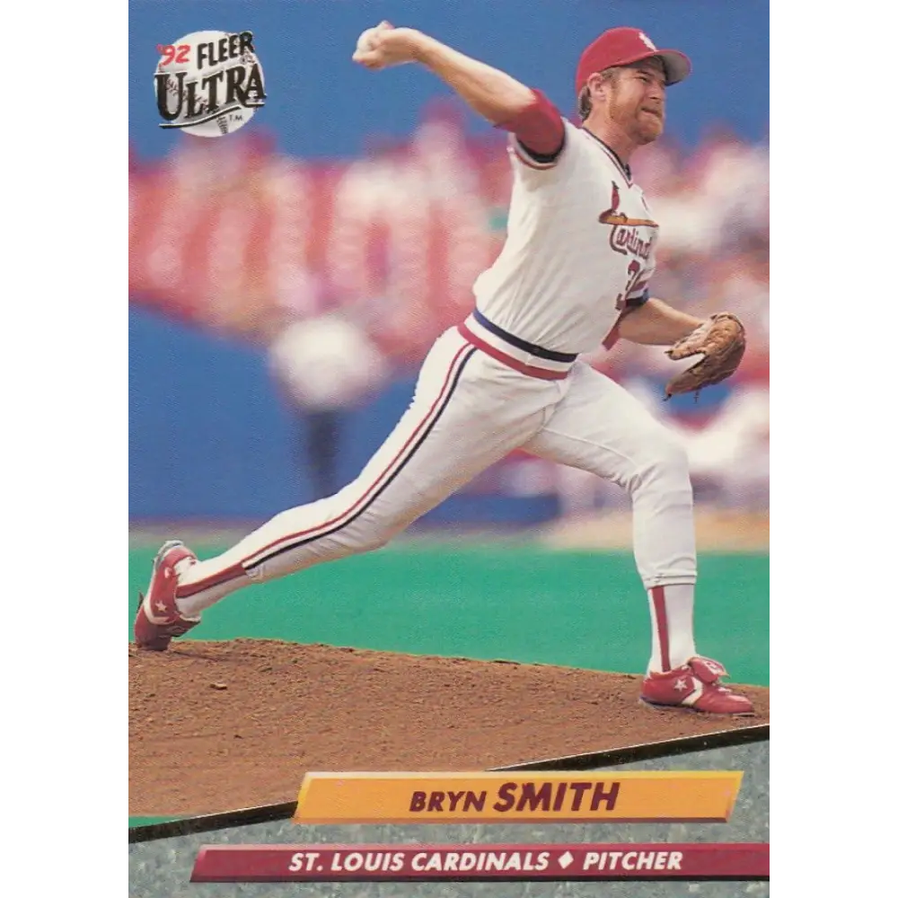 1992 Fleer Ultra #269 Bryn Smith NM-MT St. Louis Cardinals Baseball Card Image 1