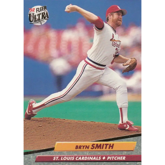 1992 Fleer Ultra #269 Bryn Smith NM-MT St. Louis Cardinals Baseball Card Image 1