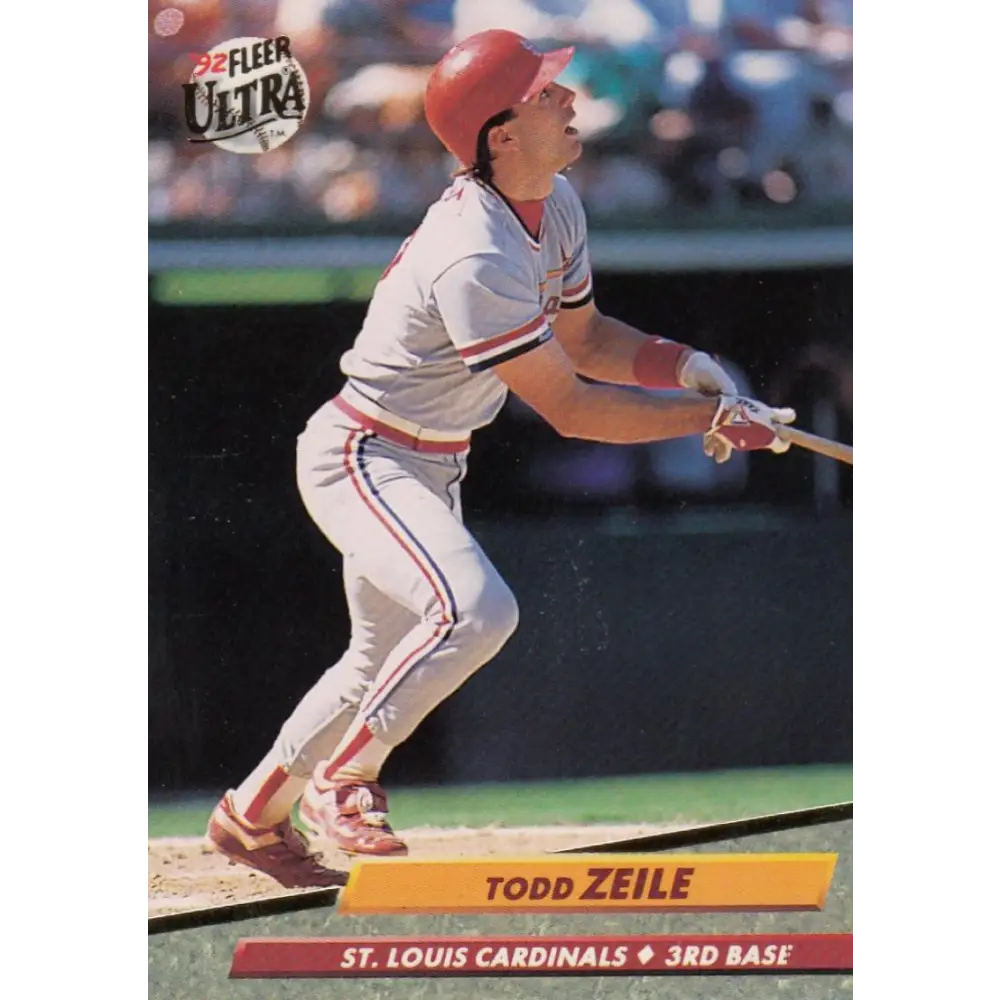 1992 Fleer Ultra #273 Todd Zeile NM-MT St. Louis Cardinals Baseball Card Image 1
