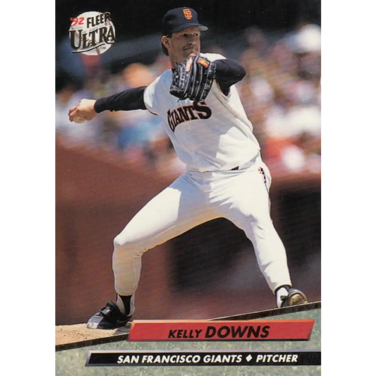 1992 Fleer Ultra #290 Kelly Downs NM-MT San Francisco Giants Baseball Card Image 1