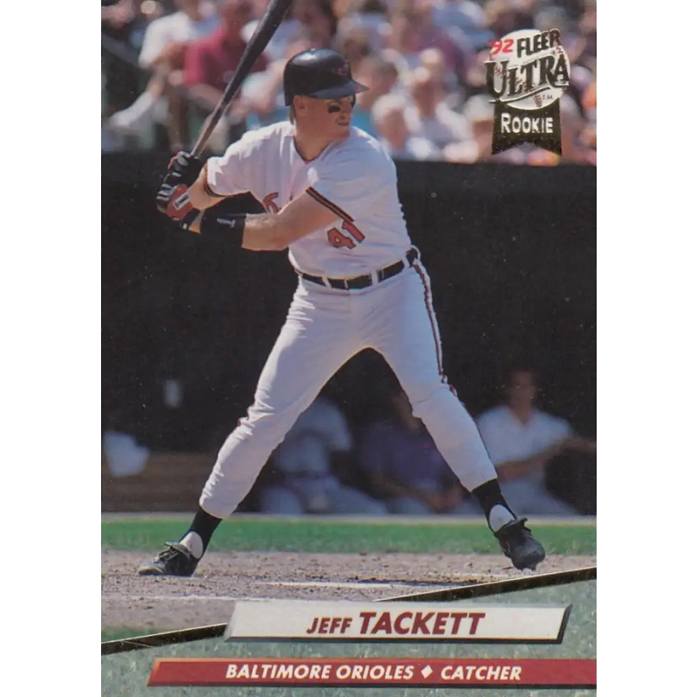 1992 Fleer Ultra #310 Jeff Tackett NM-MT Baltimore Orioles Baseball Card Image 1