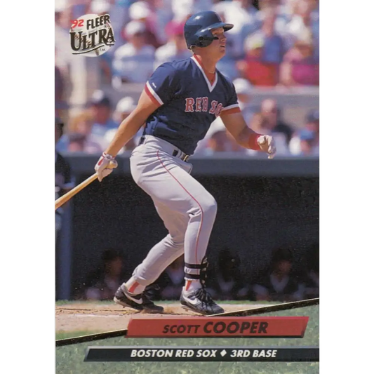 1992 Fleer Ultra #312 Scott Cooper NM-MT Boston Red Sox Baseball Card Image 1