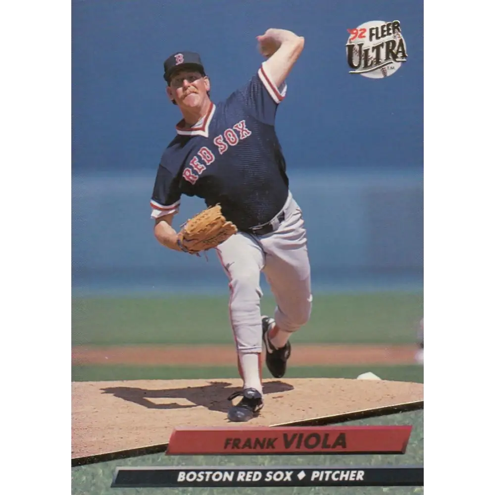 1992 Fleer Ultra #319 Frank Viola NM-MT Boston Red Sox Baseball Card Image 1