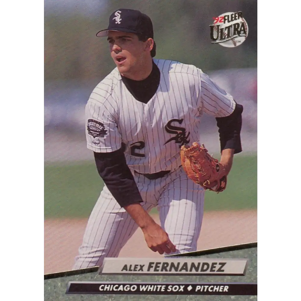 1992 Fleer Ultra #335 Alex Fernandez NM-MT Chicago White Sox Baseball Card Image 1