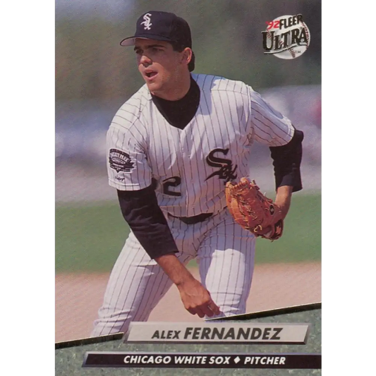 1992 Fleer Ultra #335 Alex Fernandez NM-MT Chicago White Sox Baseball Card Image 1